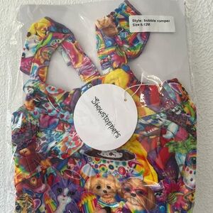 Showstoppers Bubble Romper with Lisa Frank size 6-12m NIB